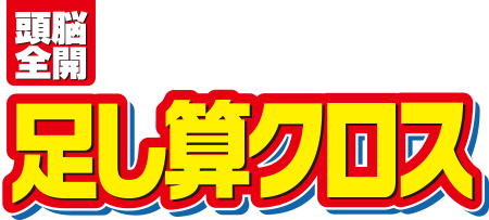 頭脳全開　足し算クロス